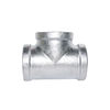 ANSI Standard Black Paint Malleable Iron Tee 3 Way Pipe Fitting Square Head Code