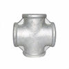 Weld Casting Iron 4 Way Pipe Fitting Cross For Plumbing Pipe Smooth Surface