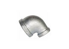 Plain Malleable Iron Elbow 1 Inch Galvanized Pipe Fittings No Thread