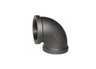 Malleable Cast Iron Fittings Threaded Pipe Elbow 1/2 Npt 90 Degree With Casting