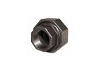 2-1/2&quot; Size White / Black Pipe Union Fitting , Flat Seat Gas Pipe Union Malleable Iron