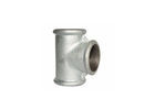 Galvanized Black Banded Malleable Iron Threaded Pipe Fittings of 130r Tees Reducing