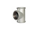 Anti Rust Black Malleable Iron Tee 90 Degree 32mm Waste Pipe Fittings Fire Resistant