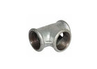 Anti Rust Black Malleable Iron Tee 90 Degree 32mm Waste Pipe Fittings Fire Resistant