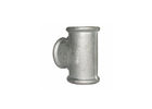BS Standard Black Malleable Iron Tee , Customized Size Female Pipe Tee 1.6Mpa