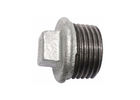 Metric Cast Fire Fighting Pipe Fittings , 1 2 Npt Pipe Plug Fitting Ansi Standard