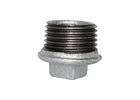 Forged Maleable Plumbing Pipe Fittings Hex Head Plug 1.6Mpa Working Pressure