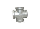 Customized Size 4 Way Tee Pipe Fitting , Reducer Coupling Pipe Fittings Wearable