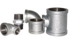 Zinc - Coated Hydraulic Pipe Fittings , Galvanized Cross Pipe Fitting Various Type
