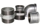 Zinc - Coated Hydraulic Pipe Fittings , Galvanized Cross Pipe Fitting Various Type