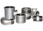 1/2&quot;-6&quot; White Color Malleable Iron Pipe Fittings Galvanized Surface