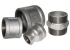 ISO 49 Standard Malleable Iron Threaded Fittings , Iron Water Pipe Fittings 1/8&quot; - 6&quot;