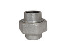 2-1/2&quot; Size White / Black Pipe Union Fitting , Flat Seat Gas Pipe Union Malleable Iron