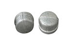 Hot / Cold Dipped Galvanized Pipe Cap , 2 3 8 Metal Pipe End Caps No Impurities