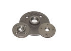 BSP Standard 3 4 In Black Malleable Iron Threaded Floor Flange Banded Shape