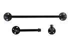 Kitchen Countertop Paper Towel Holder Assembled Malleable Iron Pipe Fittings 12 Inch Pipe Connector With Both Screw