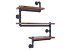 1/2*6&quot; Cast Iron Bookshelf Carbon Steel Pipe For Black Iron Pipe Furniture