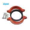 Grooved Rigid/Flexible Coupling Fire Fighting Grooved Fittings DN50 - DN200 Ductile Iron Pipe Fittings