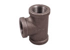 Fire Protection 1/2 Pipe Malleable Iron Tee Cast Iron Threaded Fittings