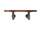 Home Decor Black Iron Wall Shelves