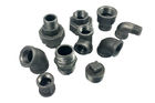 Small Size Npt 90 Degree Malleable Iron Elbow Black Color High Accuracy
