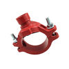 Double Claw Clamp PN10 FM UL Grooved Pipe Fittings with high quality