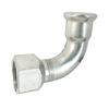 DN40*1/4&quot; 40*1/2&quot; 50*2&quot; BSPP Push Fit To Compression Elbow