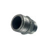1/8&quot; Malleable Iron Pipe Fittings Hex Pipe Nipple For Home Decoration