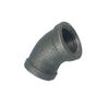 NPT 90 Degree Elbow Malleable Iron Fittings For Shelving Decoration