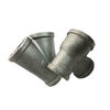 6 Inch Malleable Y Type Galvanized Cross Pipe Fitting