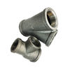 6 Inch Malleable Y Type Galvanized Cross Pipe Fitting