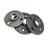 Four Holes 19mm Flange Malleable Pipe Fittings Galvanized