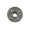 4 Holes Malleable Iron Floor Flange 10mm For Home Decoration