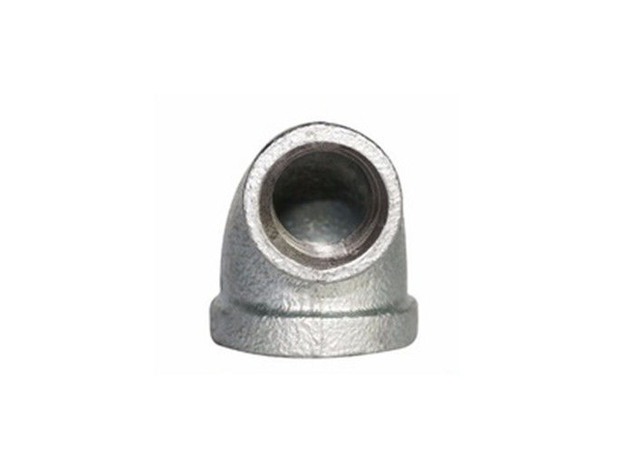 China Hot / Cold Dipped Galvanized Oil Pipe Fittings Male Female Elbow 90 Degree NPT Thread factory