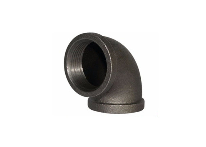 China 3 Inch 90 Degree Malleable Iron Elbow NPT Female Threaded Elbow For Water Industry factory
