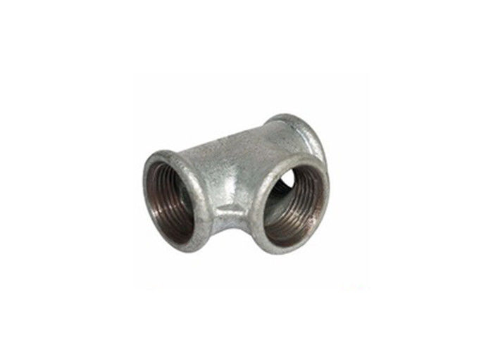 Class 150 Galvanized Malleable Iron Reducing Tee Fitting for Water Supply