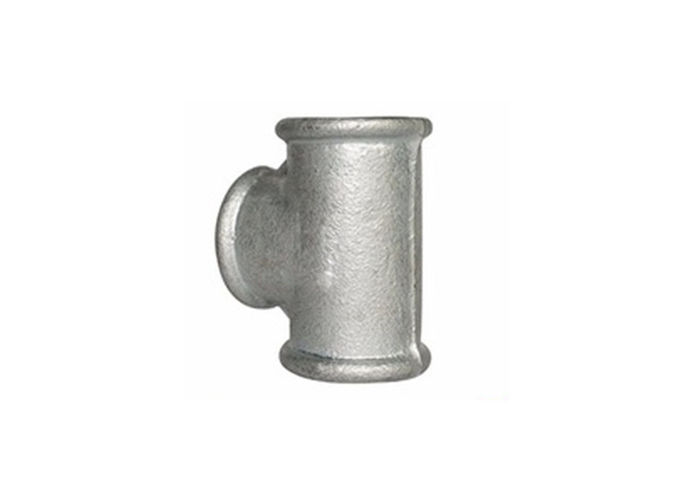 Anti Rust Black Malleable Iron Tee 90 Degree 32mm Waste Pipe Fittings Fire Resistant 0
