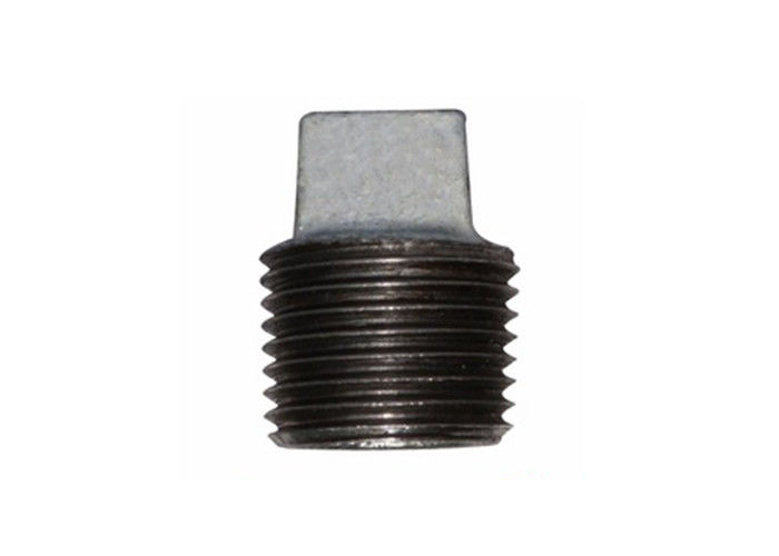 Zinc Coated 1 8 Npt Pipe Plug , Waste / Drain Pipe Plug Shock Absorption