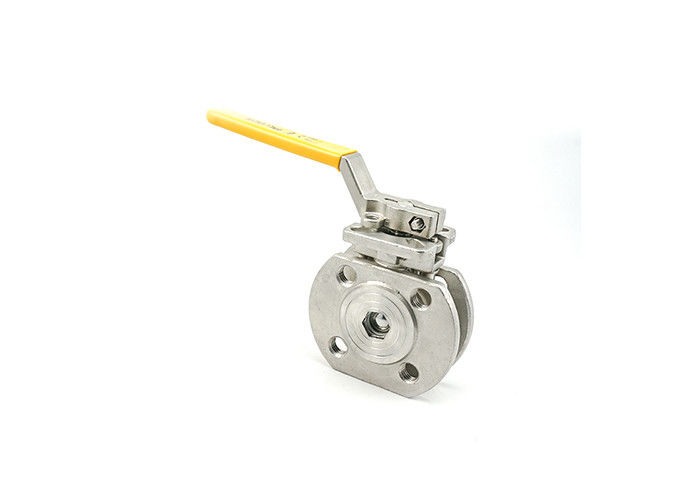 buy 3 Inch 1 Piece Stainless Steel Valves Flanged Type Gas Ball Valve Hydraulic Power online manufacturer