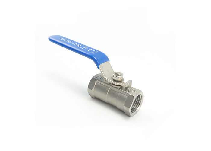 buy One Piece 1 Inch Stainless Steel Valves For Gas / Air Polished Surface Treatment online manufacturer