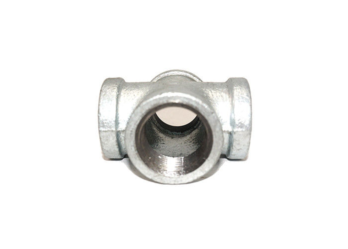 China Customized Size 4 Way Tee Pipe Fitting , Reducer Coupling Pipe Fittings Wearable factory