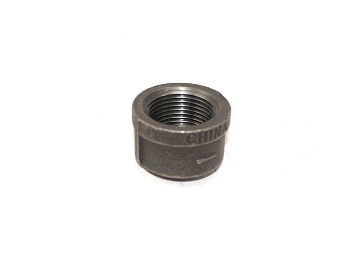 6 Inch Metal Pipe Accessories , Npt Threaded Pipe Caps Abrasive Resistance