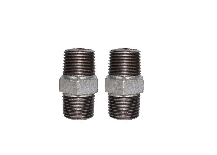 buy 1-1/2&quot; Malleabale Iron Barrel Pipe Fitting Nipple Male Hex Nipple FM / UL Certificated online manufacturer