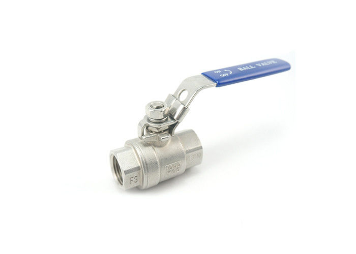 China Female Threaded Water High Pressure Ball Valves Stainless Steel With Handle Full Bore factory