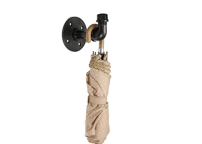 buy Malleable Iron Industrial Pipe Coat Rack For Hanging Coats Easy Installation online manufacturer