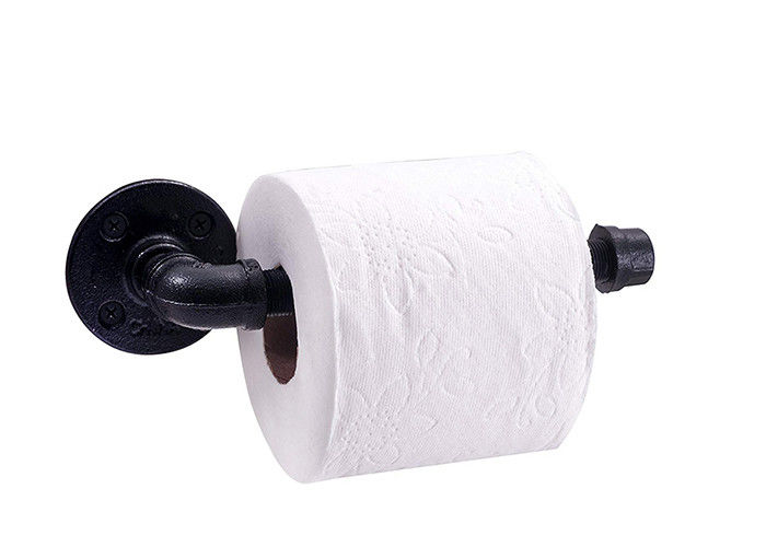 China Malleable Iron Industrial Pipe Toilet Paper Holder Casting For Home Decoration Furniture factory