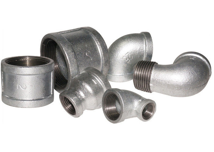 buy GI Plumbing 1/2 Npt Malleable Iron Pipe Fittings Gas Pipe Elbow High Hardness ANSI Standard online manufacturer