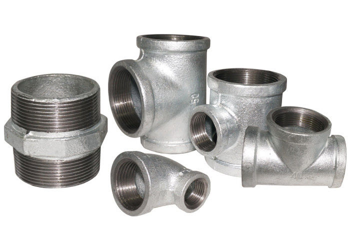 buy Water Supply Bsp Pipe Fittings Malleable Iron Tee Thread Small Size High Performance online manufacturer