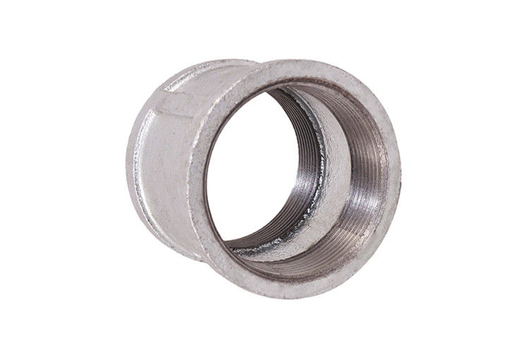 buy Npt  Gas Pipe Hose Pipe Fittings Malleable Iron Socket White / Balck Color online manufacturer