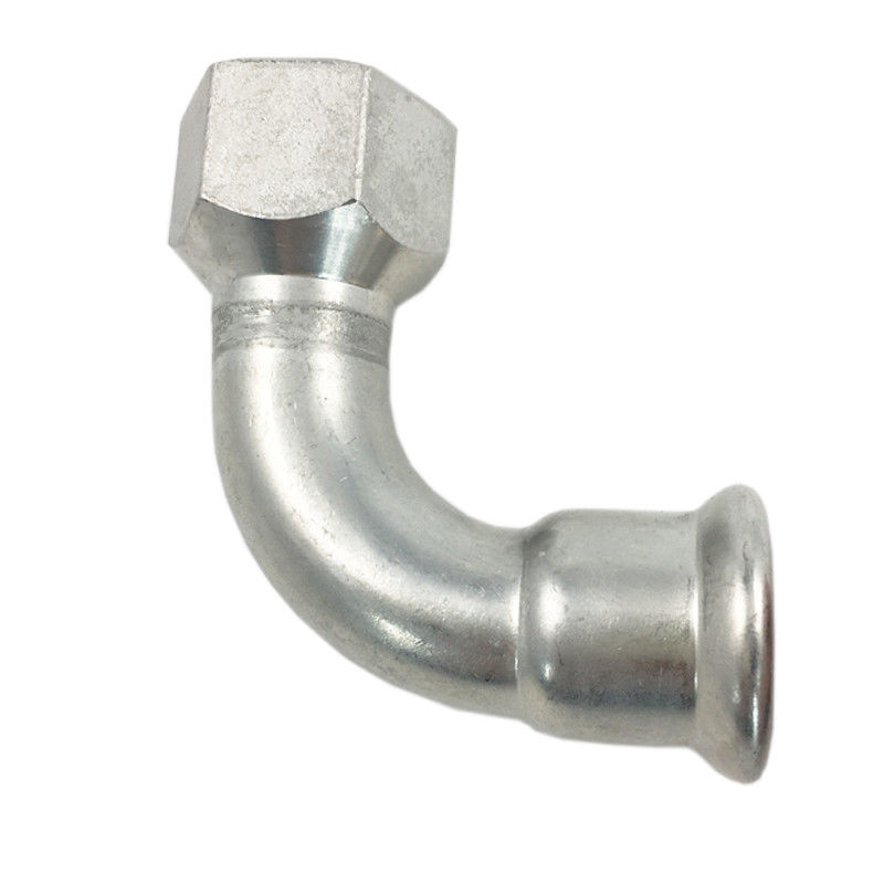 buy DN40*1/4&quot; 40*1/2&quot; 50*2&quot; BSPP Push Fit To Compression Elbow online manufacturer